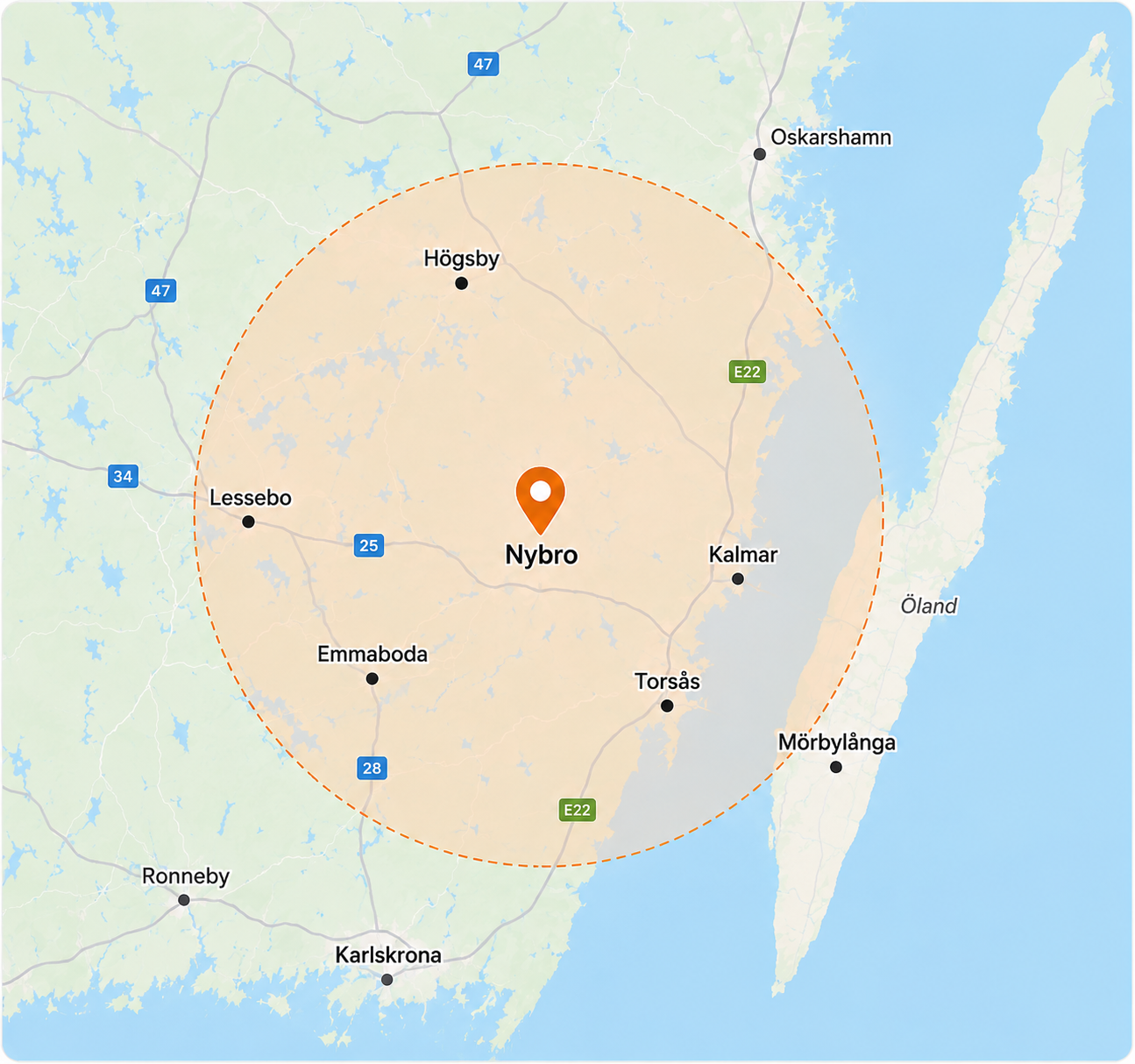 Hitta EMR Städ i Nybro